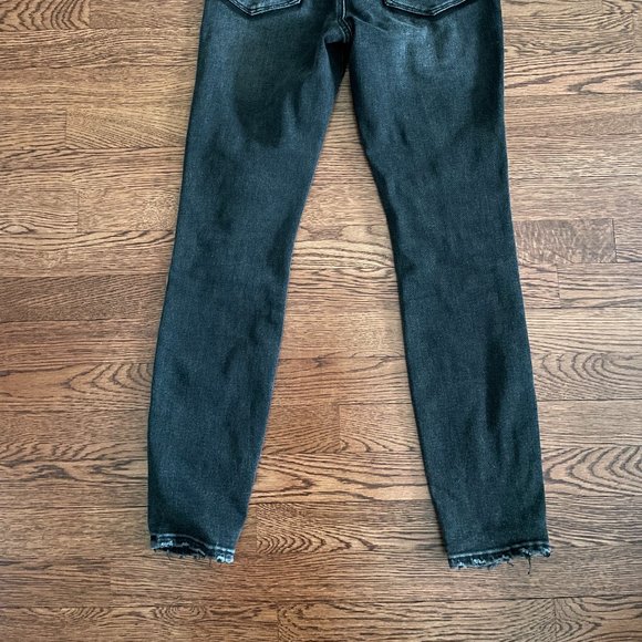 GOOD AMERICAN-Good Legs Shadow-Pocket Skinny Jeans With Broken Hem-NWT 4/27 - Picture 8 of 12